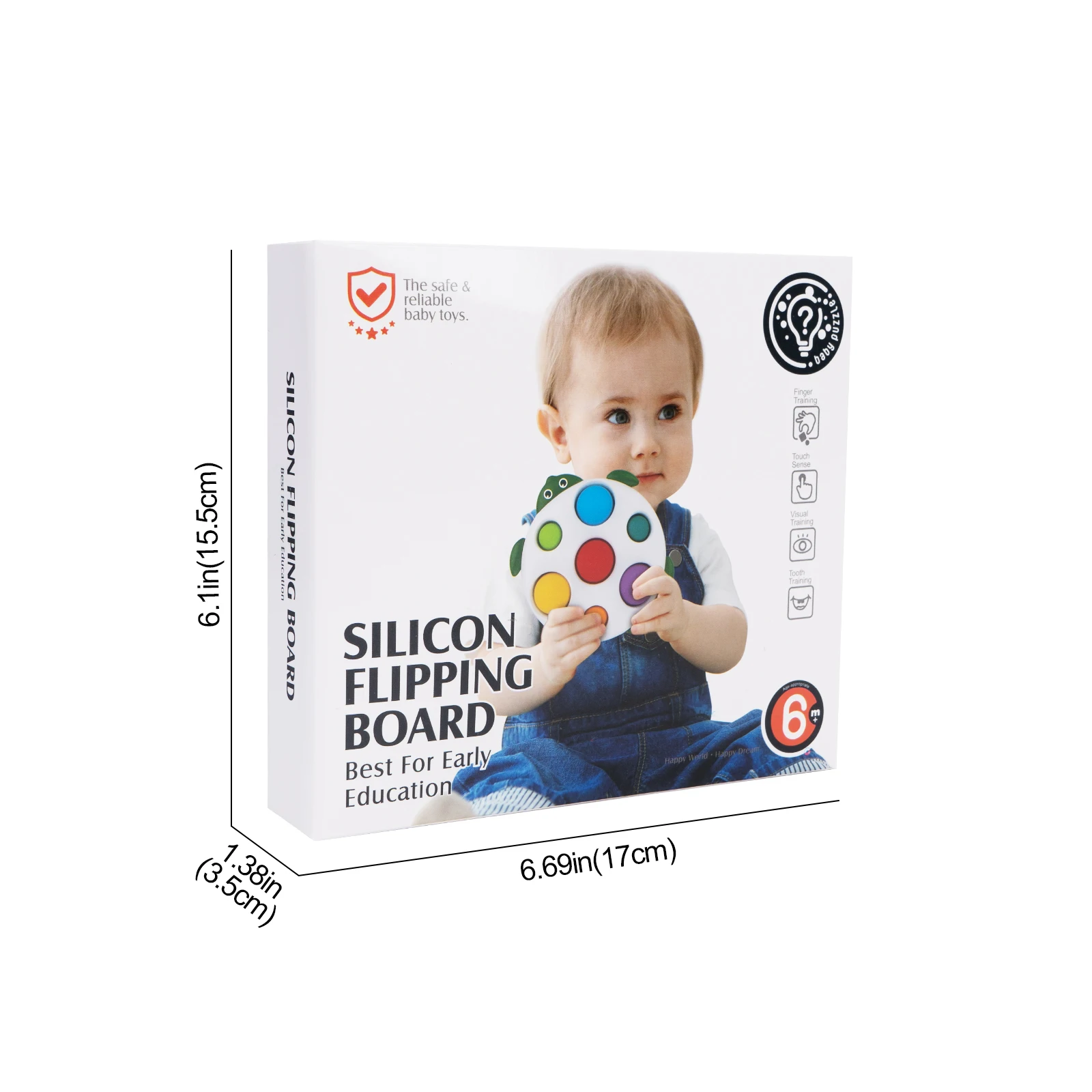 Jouets Push Pop à presser pour enfants, jouets éducatifs, formation intensive, Fidget, jouets sensoriels colorés Montessori pour nourrissons