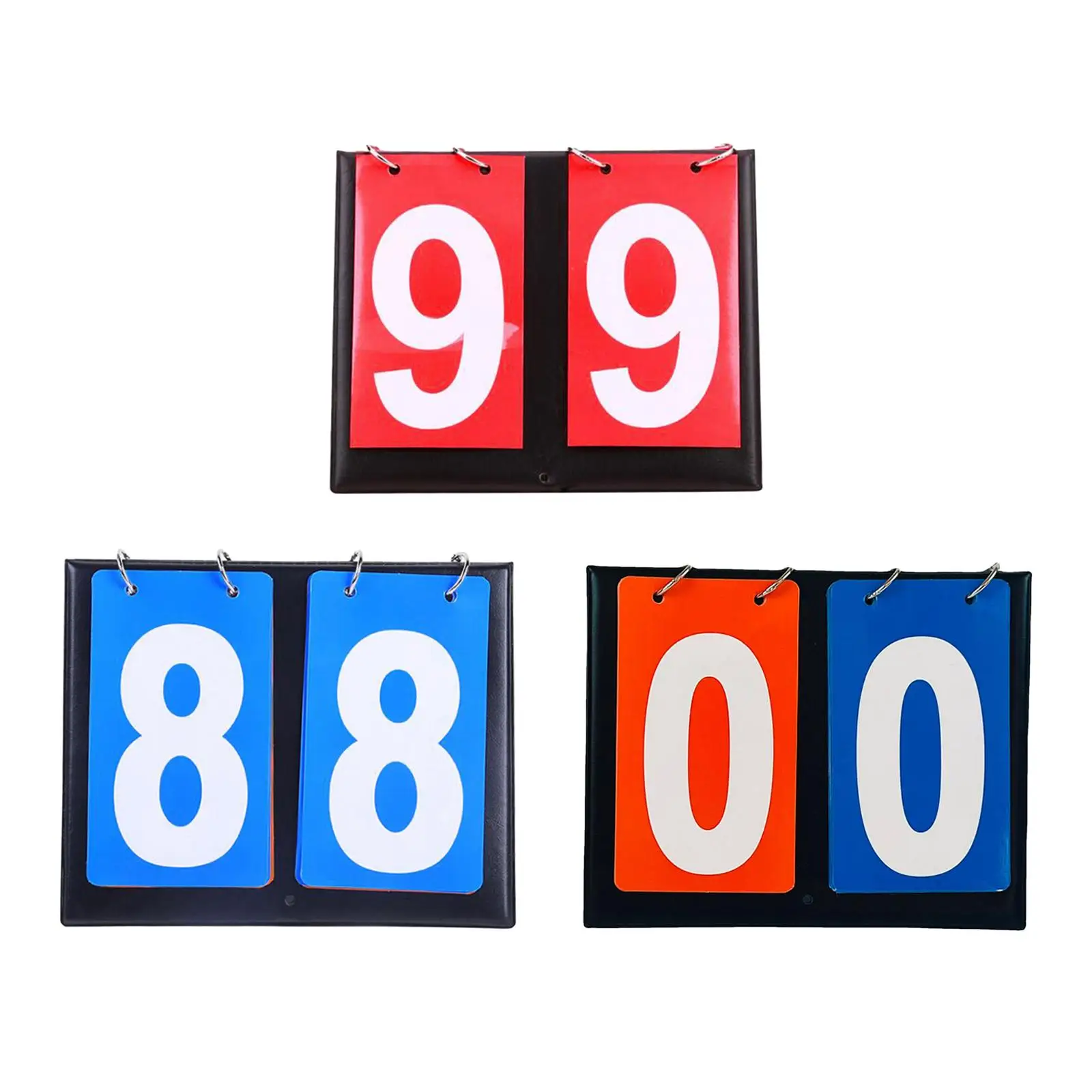 smtyteeng Multipurpose Table Top Scoreboard Score Keeper for Basketball Games