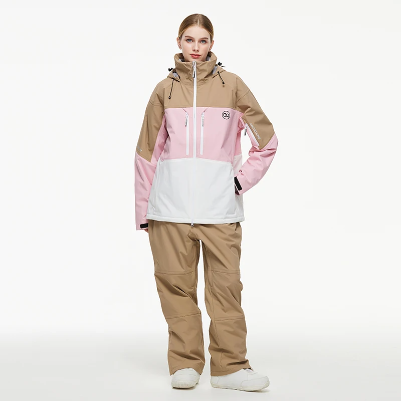 

2026 New, Women s Ski Clothes, Snow Wear Suit Sets, Snowboard Clothing, Winter Costume, Ski Jacket and Strap Pant for Female
