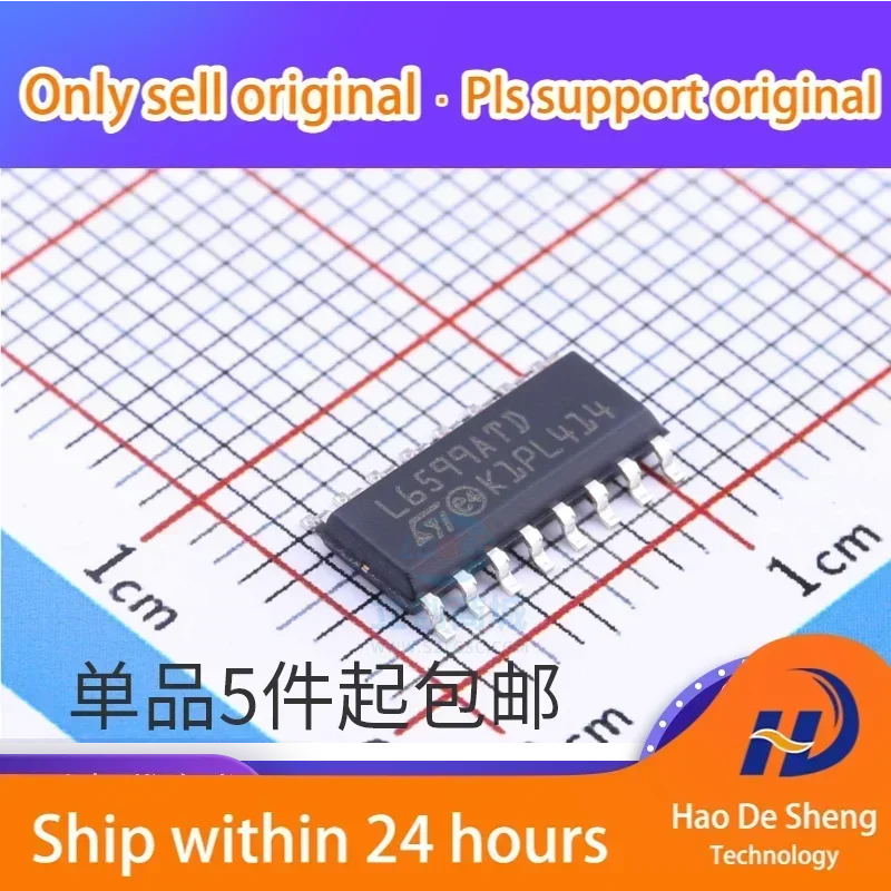

10PCS/LOT L6599 L6599ATD L6599ATDTR SOP-16 Power Controller IC New Original In Stock