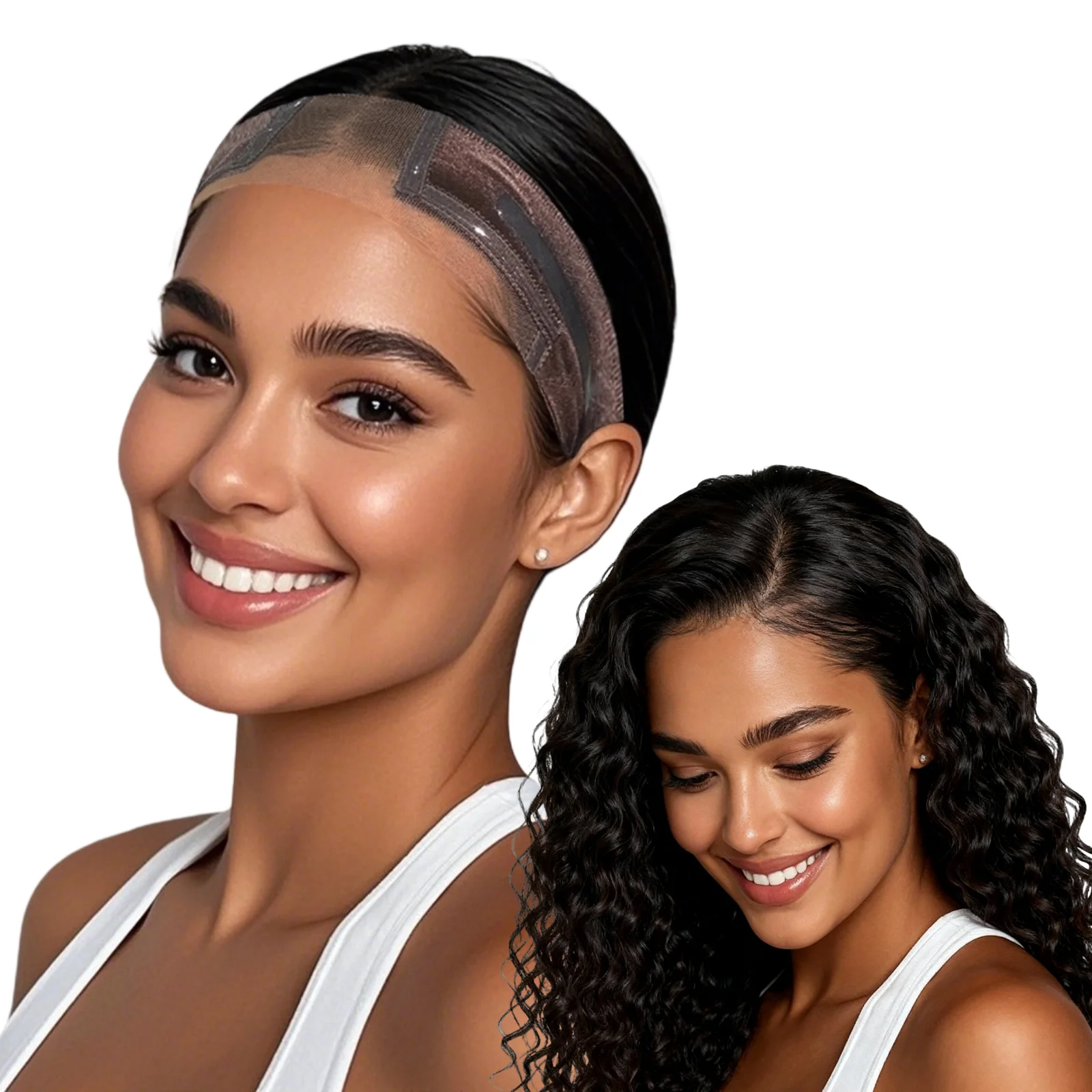 

Adjustable Wig Grip Band for Women Silicone Non-Slip Wig Gripper Headband Natural Lace Edge Secure Fit Breathable for Lace Front