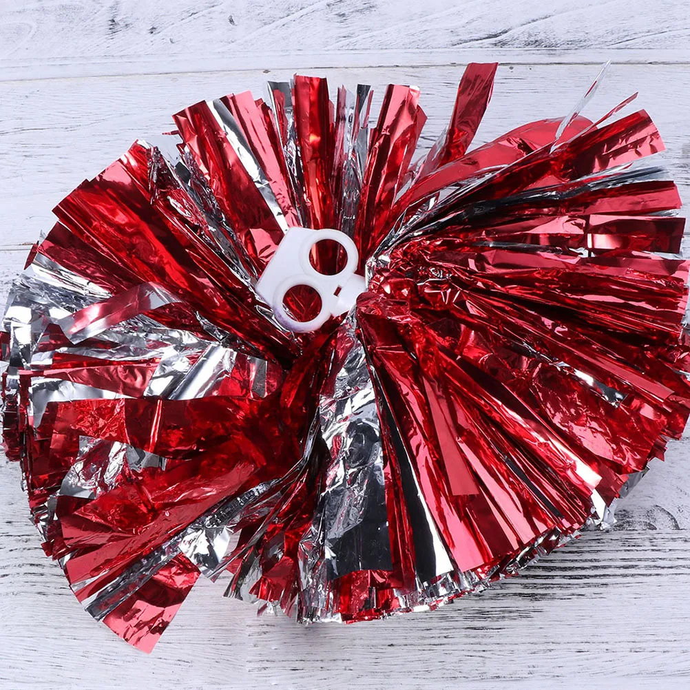 4 قطعة كرة زهرية الرقص البريق يهتف الكريات فريق الروح تعزيز الكريات التشجيع بومس الهتاف زهرة اليد #1