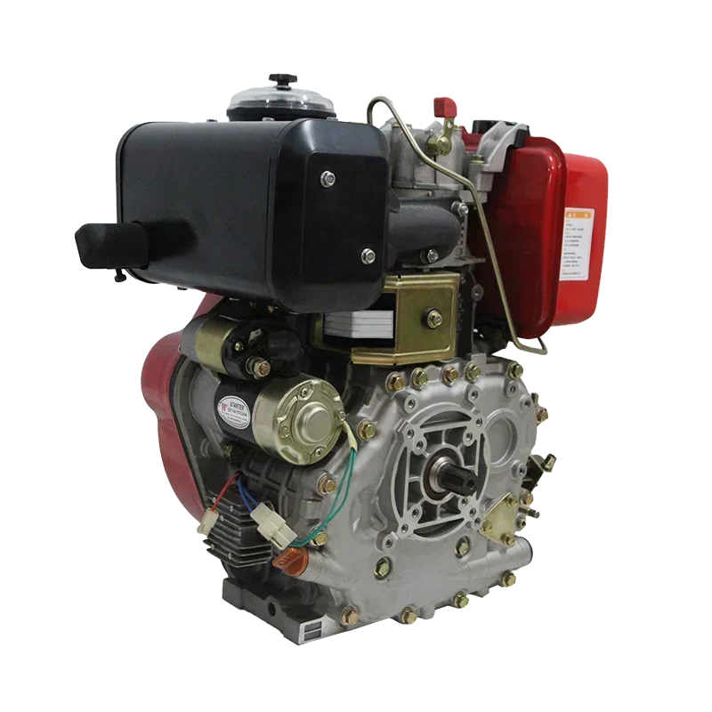 for High quality 188F 10 hp 7.5 KW 456cc 1 cylinder air cooled small diesel engine