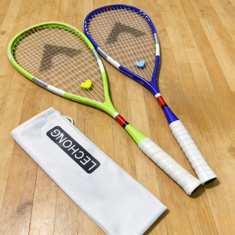 Full Carbon Squash Rackets Beginners Training Squash Rackets Durable Lightweight Practice Racket Professional Racquet Sports