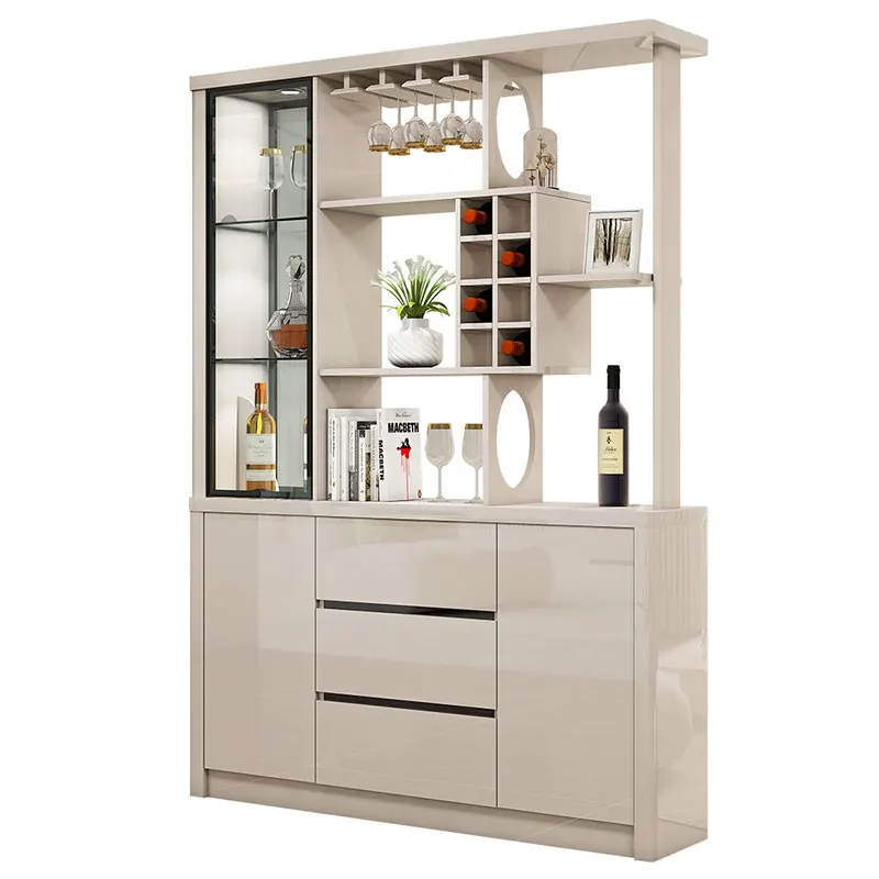 

Entrance Is Opposite The Door, Living Room Partition Wine Cabinet Integrated Double-sided Room Hall Foyer Screen Shoe Cabinet