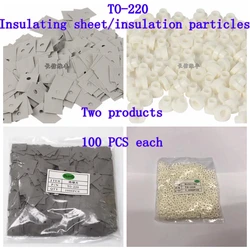 {100 pieces} TO220 Silicon insulation pad TO-220  plastic gasket with transistor, insulation gasket