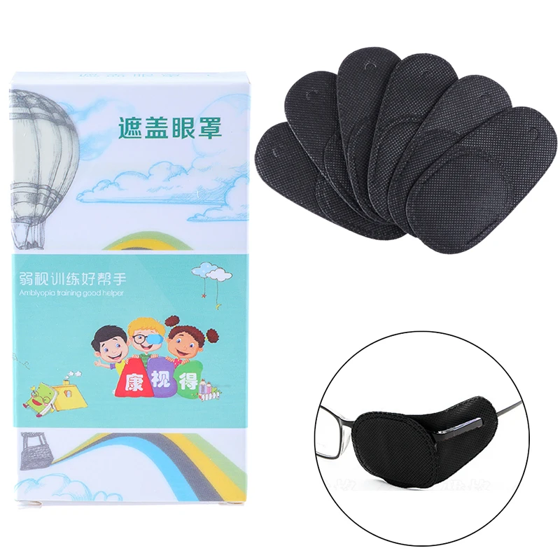 【B】6Pcs Amblyopia Eye Patch For Glasses Kids Adult Lazy Eye Patch Strabismus