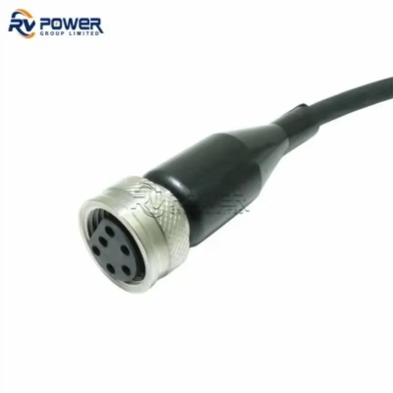 Compatible 55 Series Cable Plug Interior 5501-1506 6 Pin Stainless Steel and Aluminum Housing