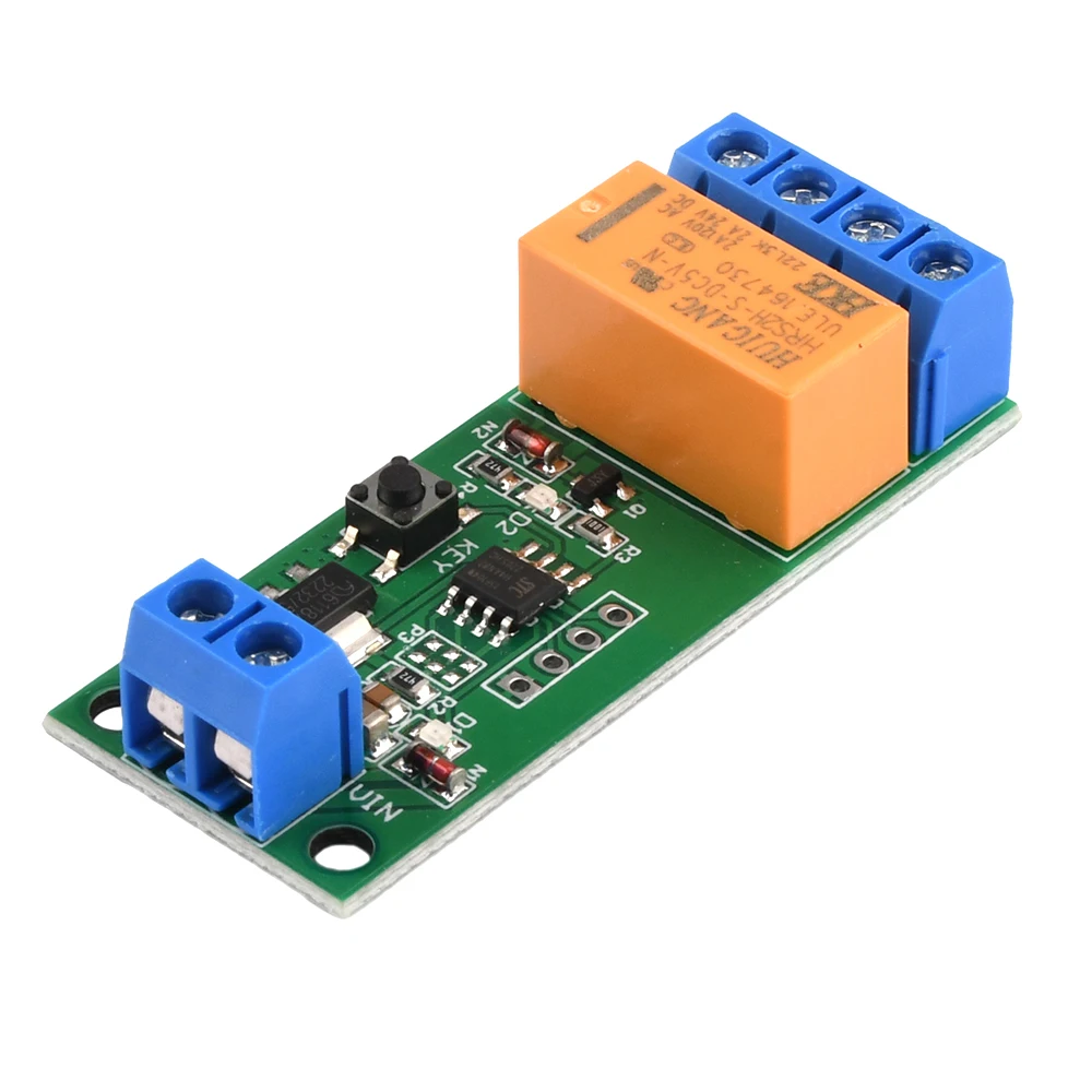 1pc Motor Reverse Polarity Module Time Adjustable Delay Relay 2A Drive Current Signal Generator DC 5/6/9/12V