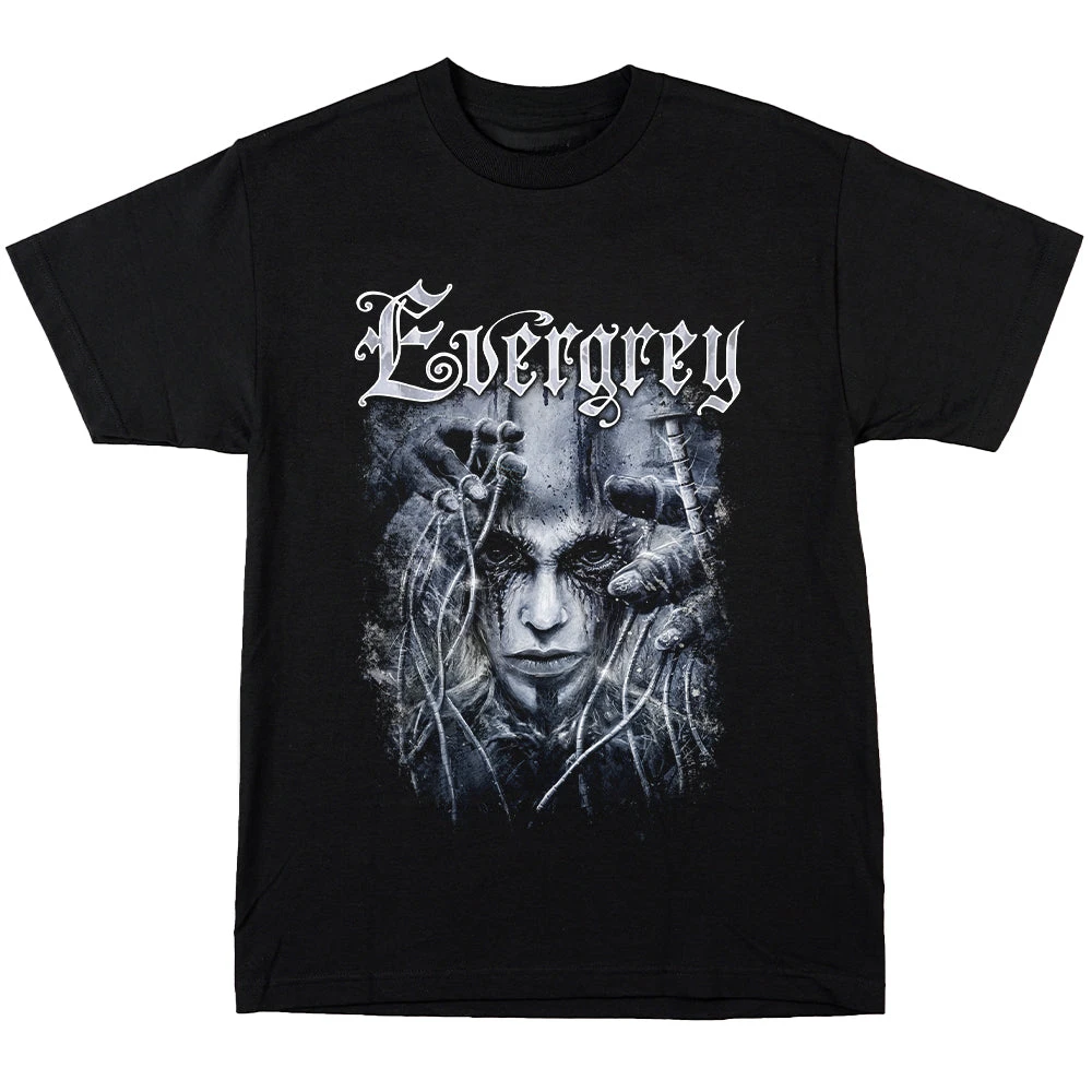 Camiseta Evergrey Architects of A New Weave Band 100% algodão com estampa gráfica masculina e feminina, top streetwear de verão