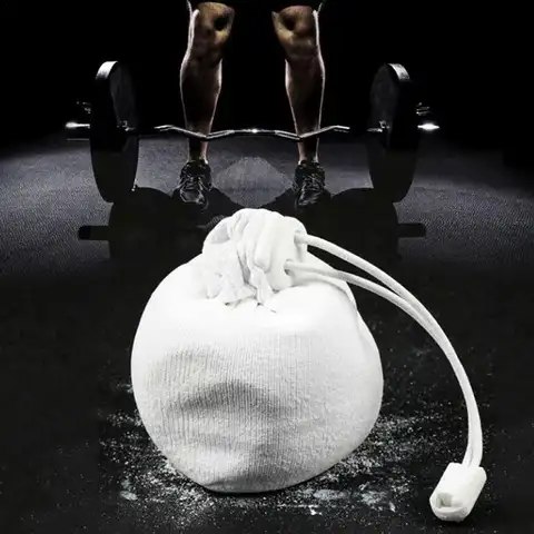 피트니스 마그네슘 파우더 볼 체육관 역도 바벨 암벽 등반 트레이너, 미끄럼 방지 건조 마그네슘 파우더, 피트니스 액세서리