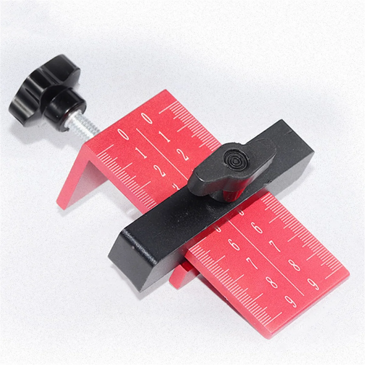 N18R Woodworking Cabinet Door Mounting Positioner Clamp Adjustable Cabinet Door Mounting Installation Auxiliary Tools