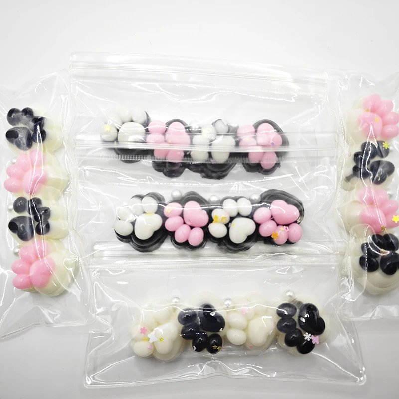 Cartoon Creme Streifen Katze Pfote Prise Squeeze Spielzeug Mini Super Weiche Hand Gefühl Erwachsene Kinder Entlüften Stress Relief Spielzeug Spaß Geschenk