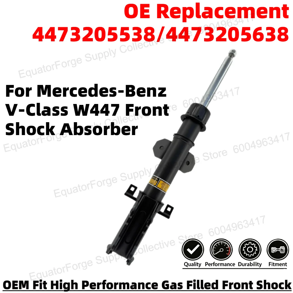 

High Performance Front Shock Absorber for Mercedes-Benz V-Class W447 Smooth Ride OE Replacement 4473205538/4473205638