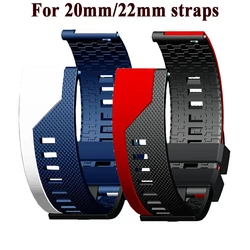 20 22MM Silicone Strap For Huawei Watch GT GT2 GT3 42mm  46mm Smart Watch Band GT 2 Pro GT 3 Pro 46mm 42mm Wristband Bracelet