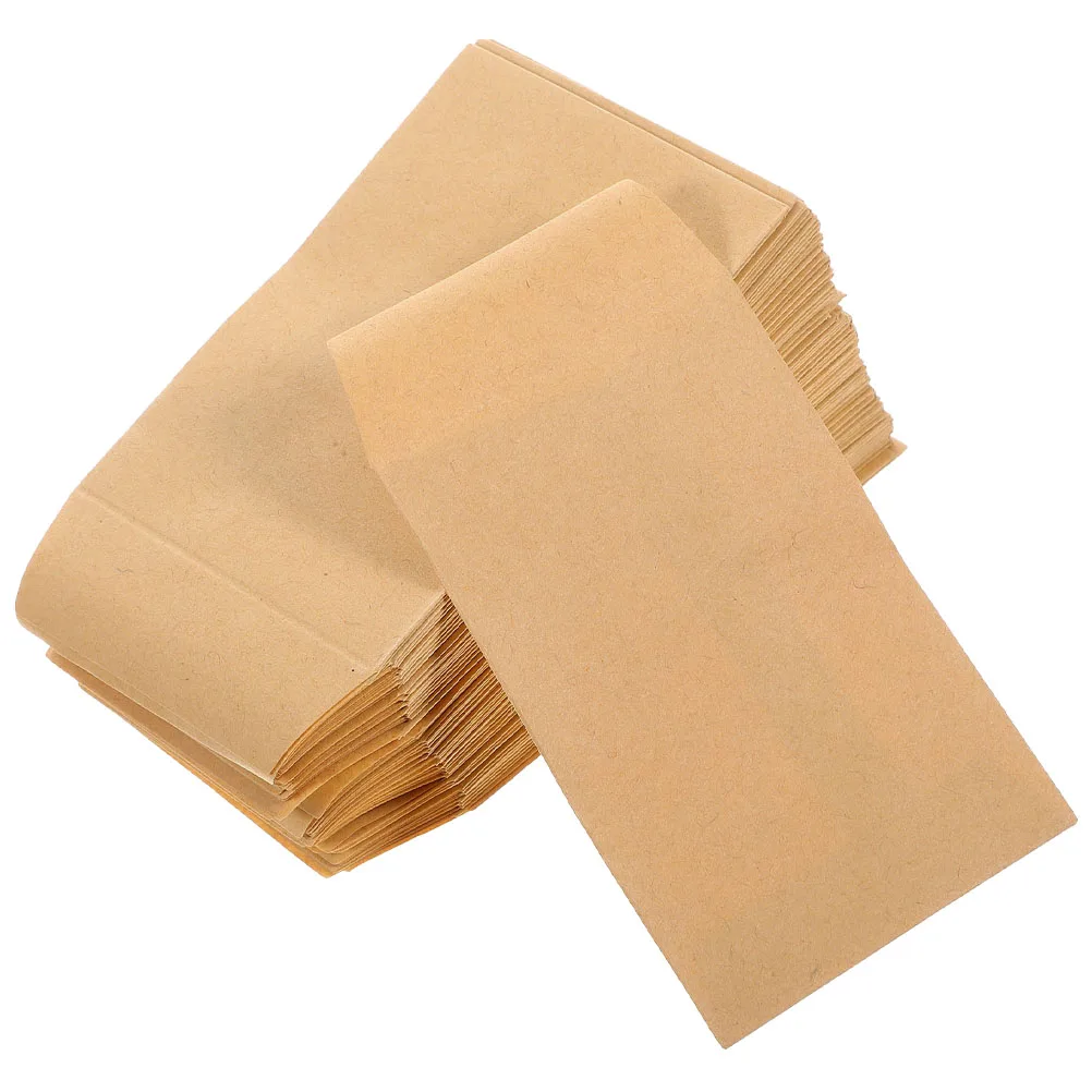 

50pcs Seed 3 54x2 36 Inches Brown Self Sealing Storage Envelopes for Jewelry Cash Small Items Paper Money Envelopes