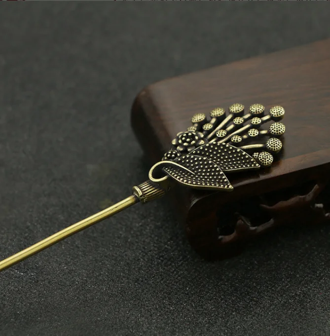 New Brass Copper Cigarette Cigar Needle Knife Drill from Hot Hand Hairpins