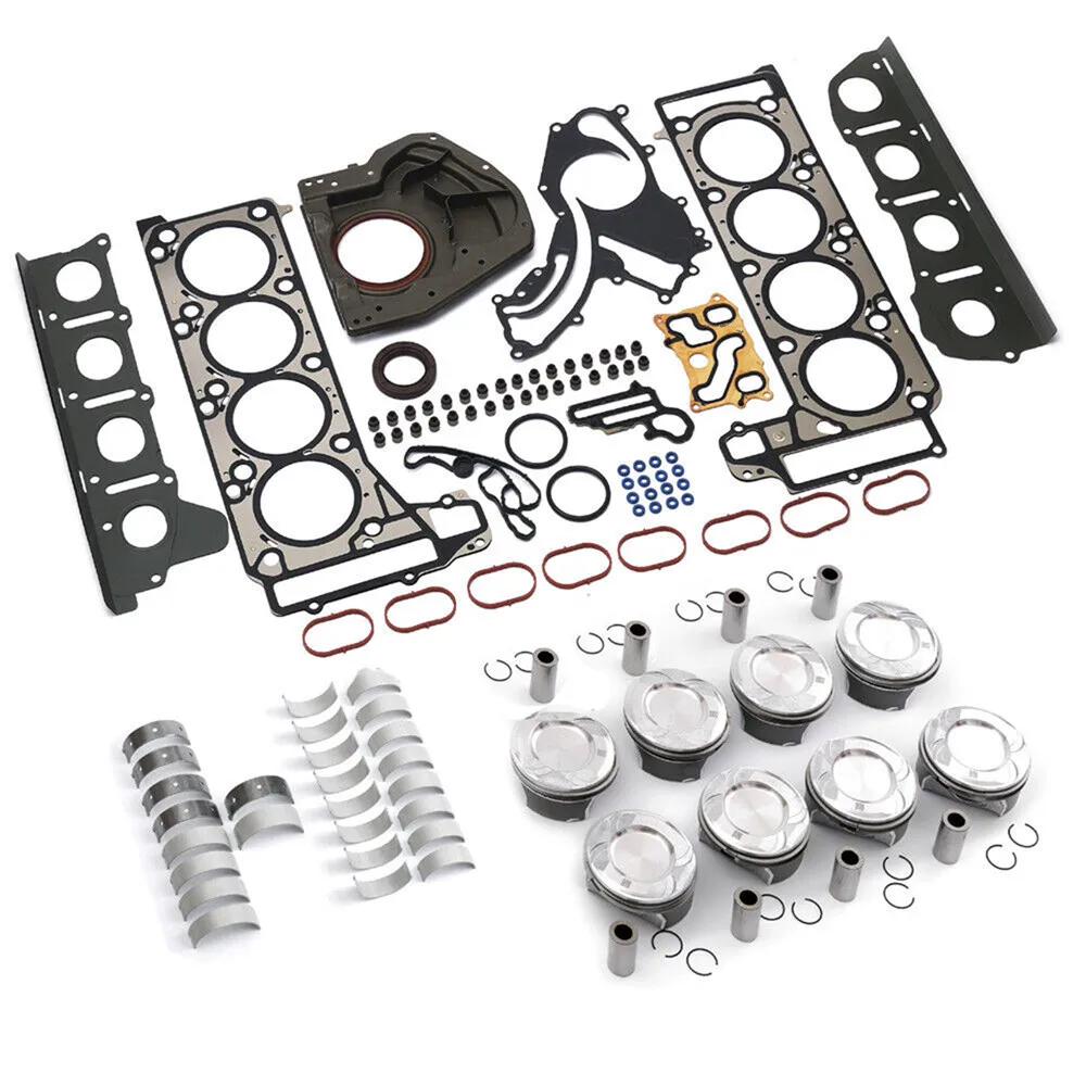 Rebuilding Kit w/ Timing Chain Set & 8X Con Rods for Mercedes-Benz M278 Engine CLS500 E550 GL450 ML500 S500 SL550 C216 C217 C218