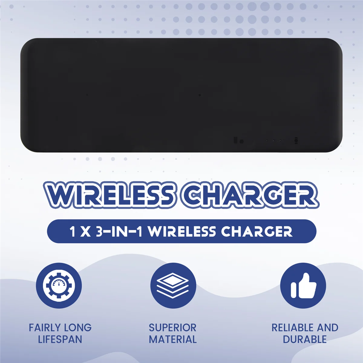 AA88 Wireless Charger,3 in 1 Wireless Charger Trio for Samsung Galaxy S21,Fast Wireless Charger for iPhone/AirPods Pro