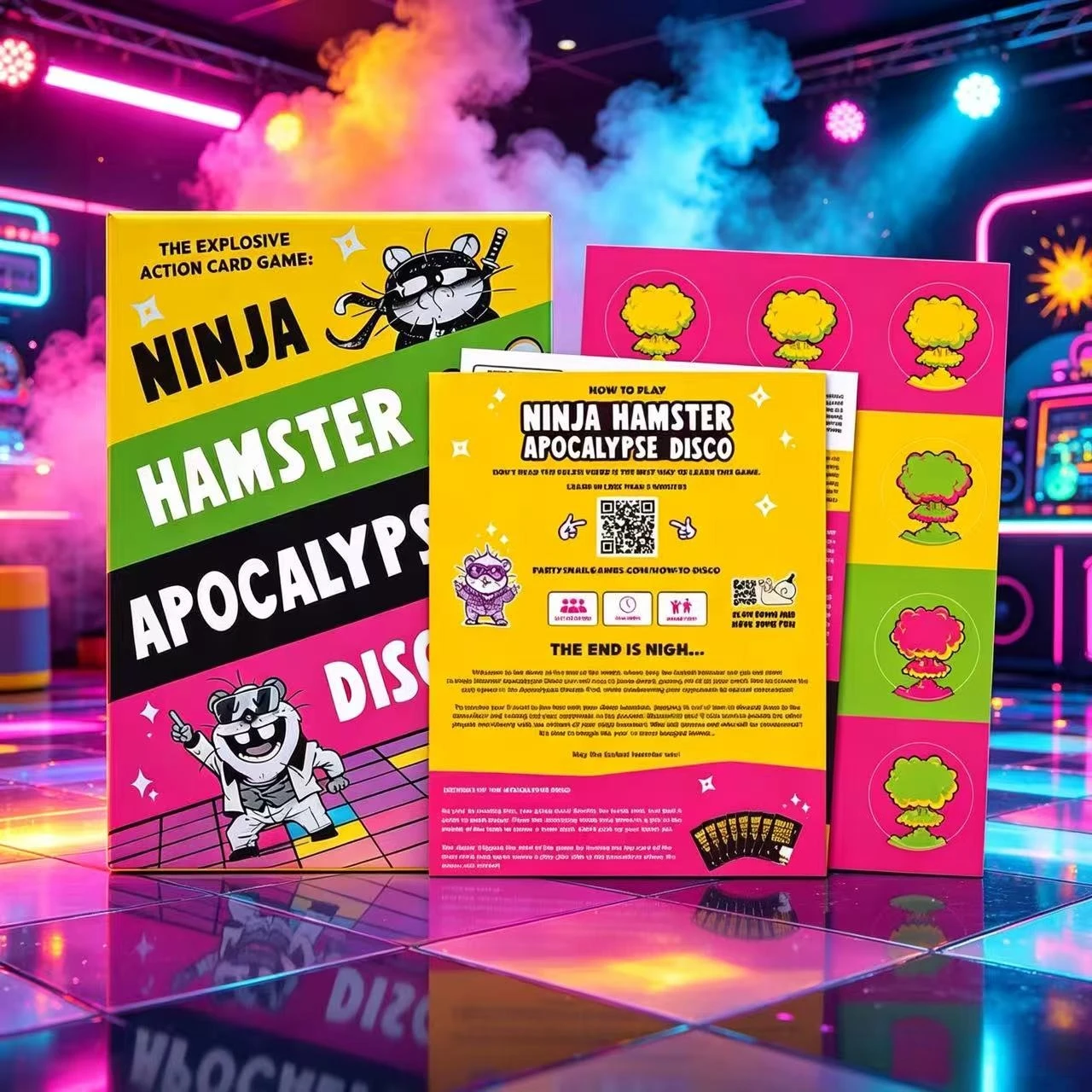 Party Games Adults Funny - Grappig kaartspel met hamsterthema Snellopend familiespel