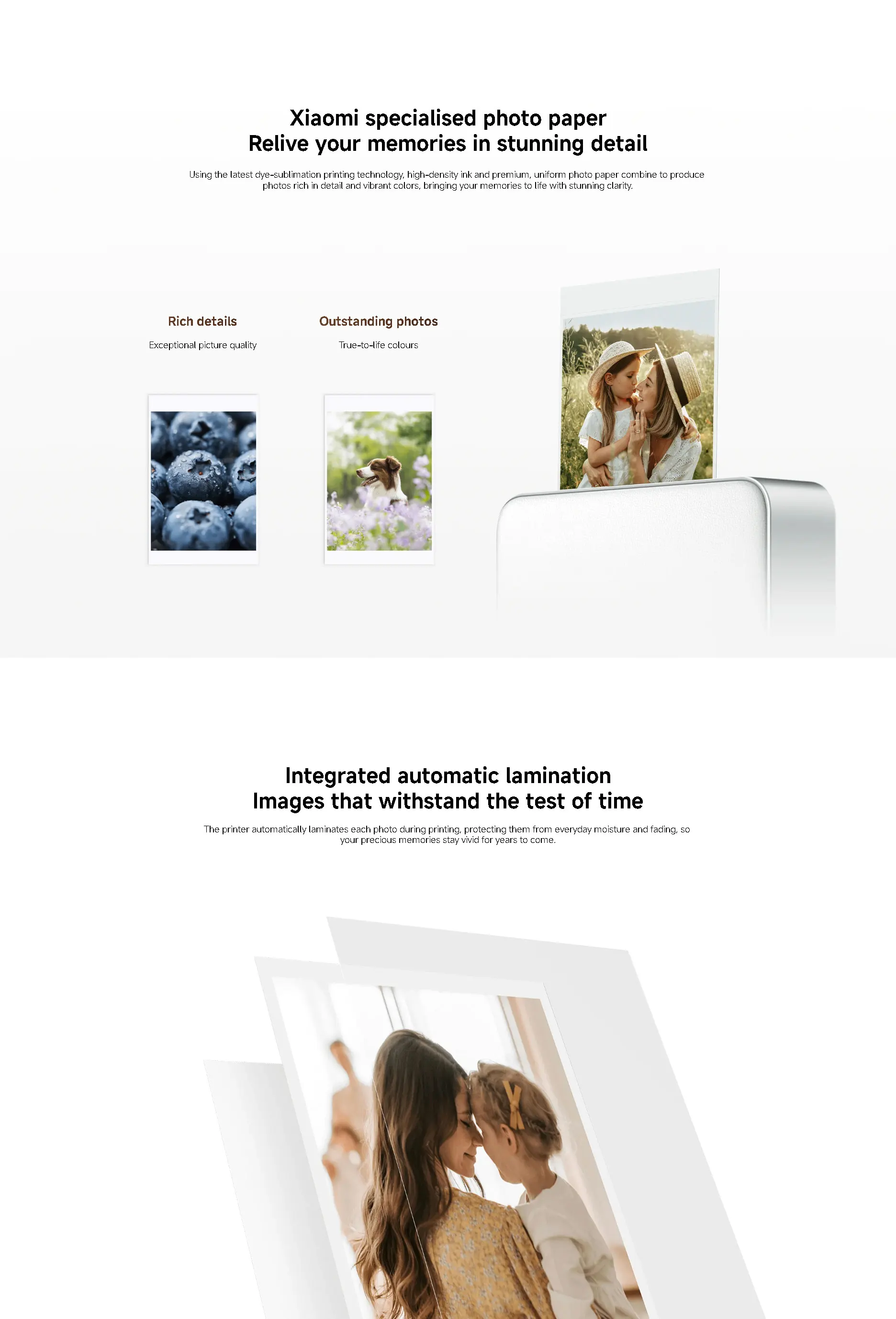 Mijia Portable Photo Printer pro Accessories Portable Photo Printer pro for Xiaomi Accessories