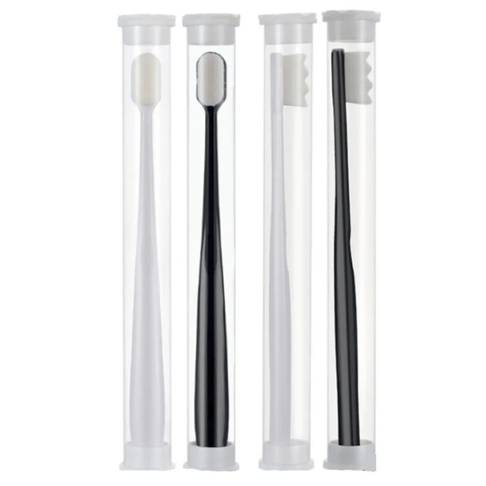 

4pcs Ultra Soft Micro-Nano Bristles Toothbrush Gentle Gum Care Teeth Cleaning Tool Household Oral Care Brush Portable Supple