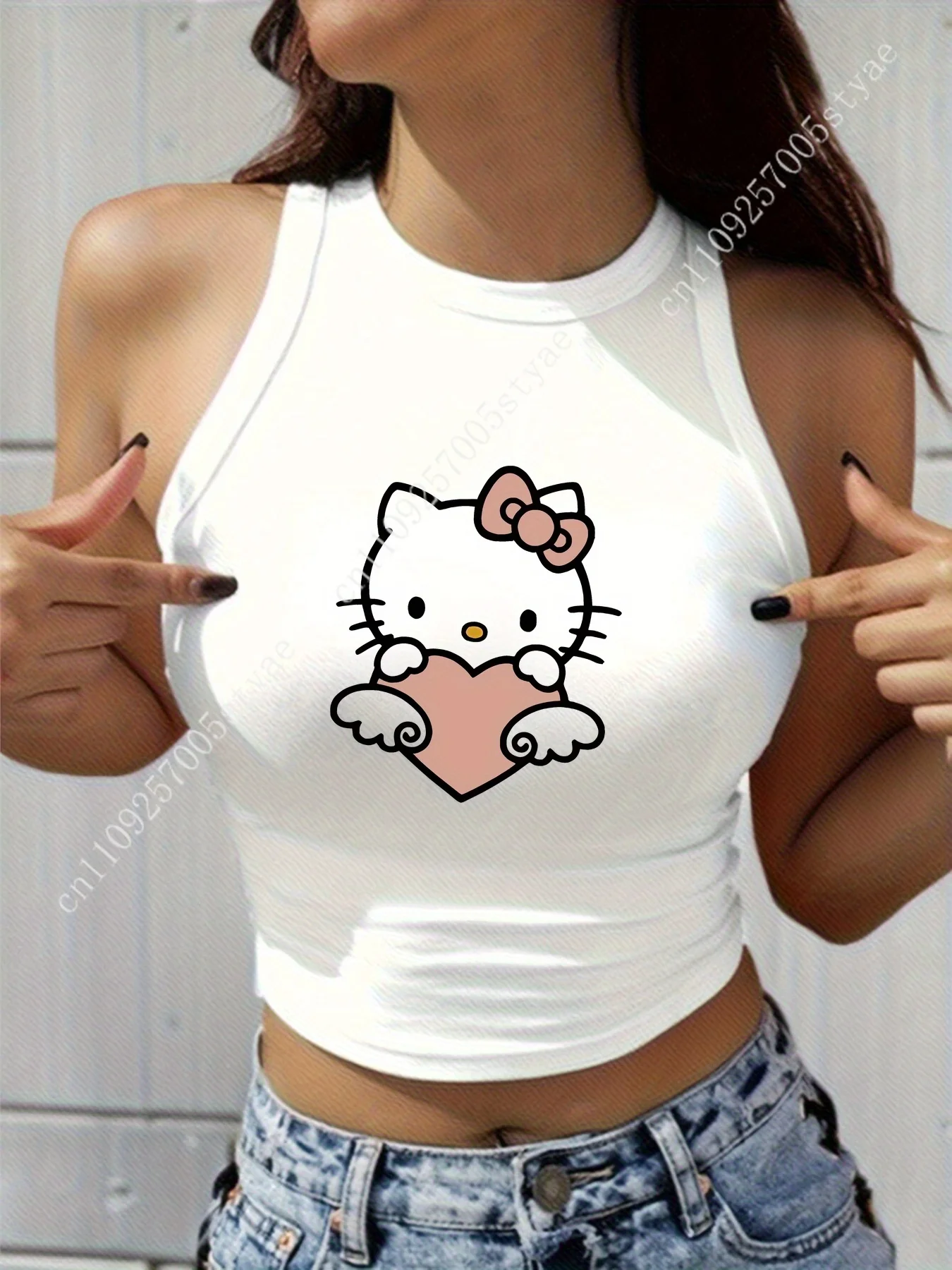 HELLO KITTY Classic Tank Top - usage example