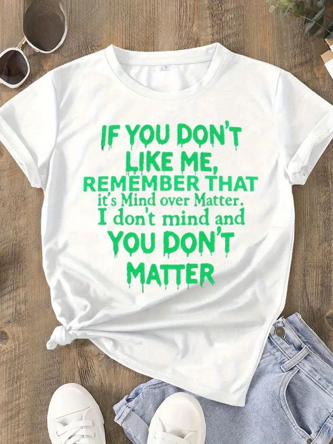 Women's Summer O-Neck Short Sleeve T-Shirt, Sassy 
