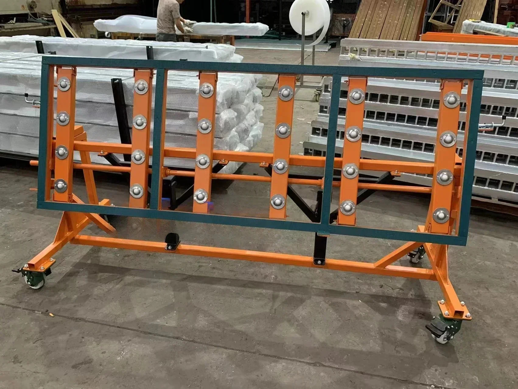 

Luxurious Tools Sale Stone Machining Table Tilting Stone Slab Transport Cart for granite