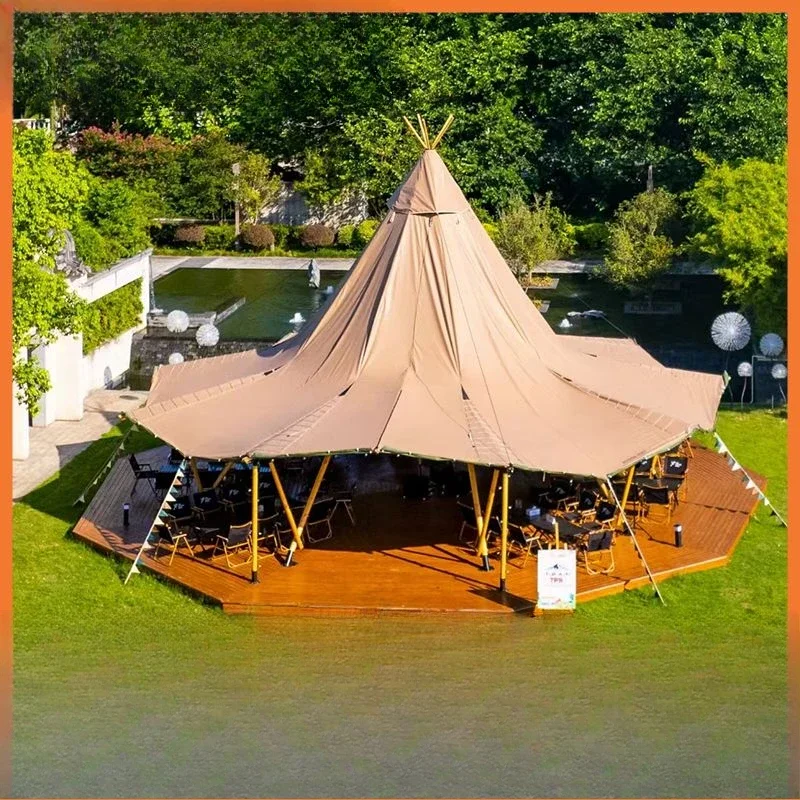 Indian Internet celebrity rainproof shade big straw hat, bed and breakfast restaurant camp camping exhibition