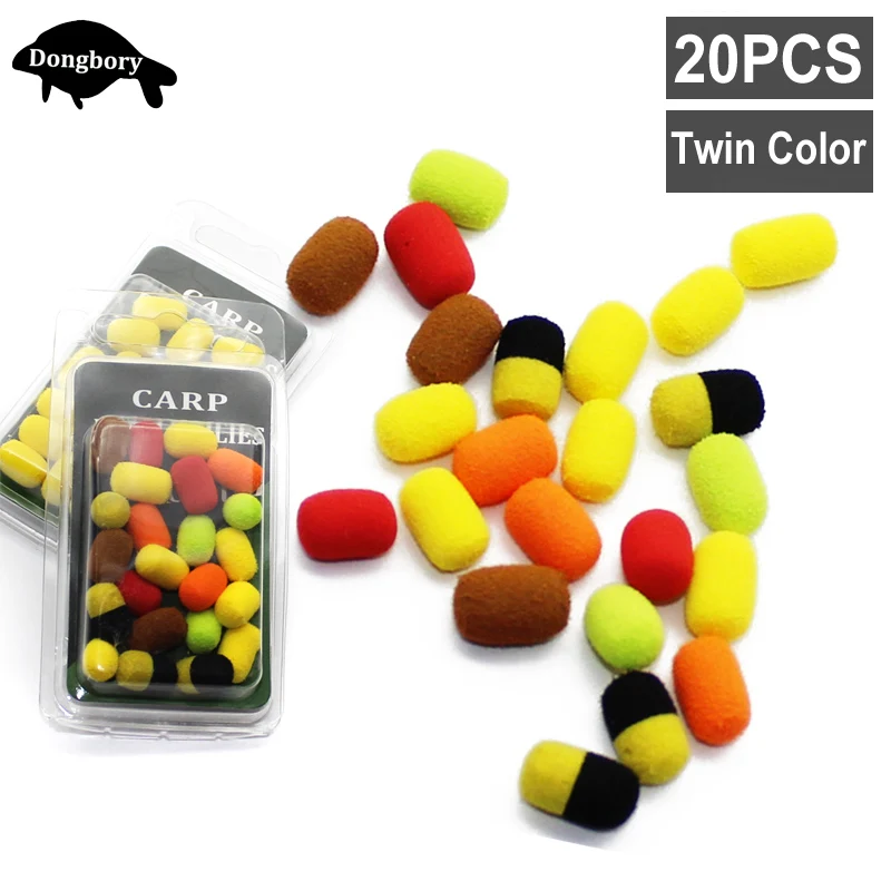 20 SZTUK Boilies Pop Up Akcesoria wędkarskie do połowu karpi Wyporność Przynęta na karpię Włosy Metoda Feeder Boilies pływające Sprzęt wędkarski