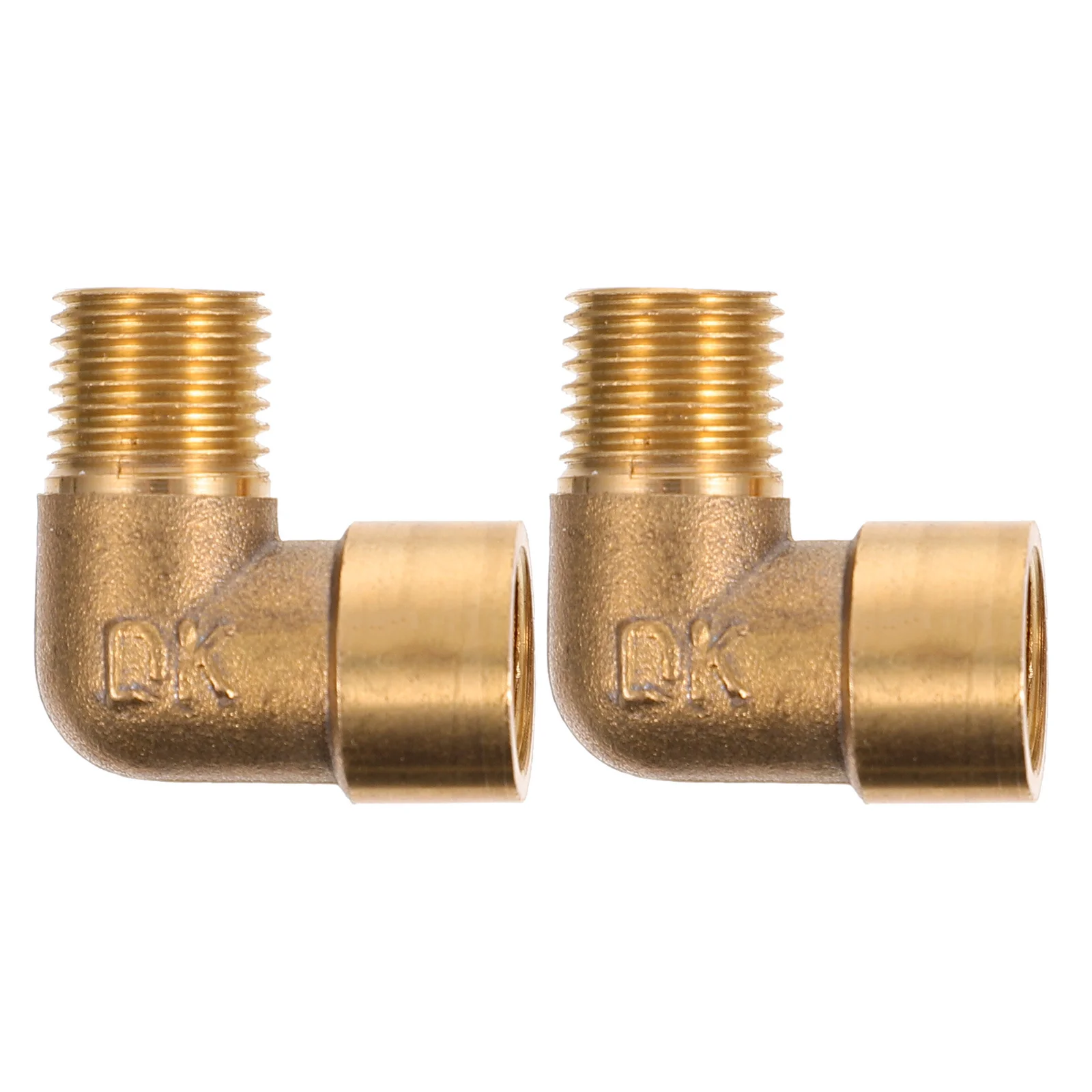 

Connector Pneumatic Fittings Water Pipe 90 Degree Connectors Internal and External Teeth Copper