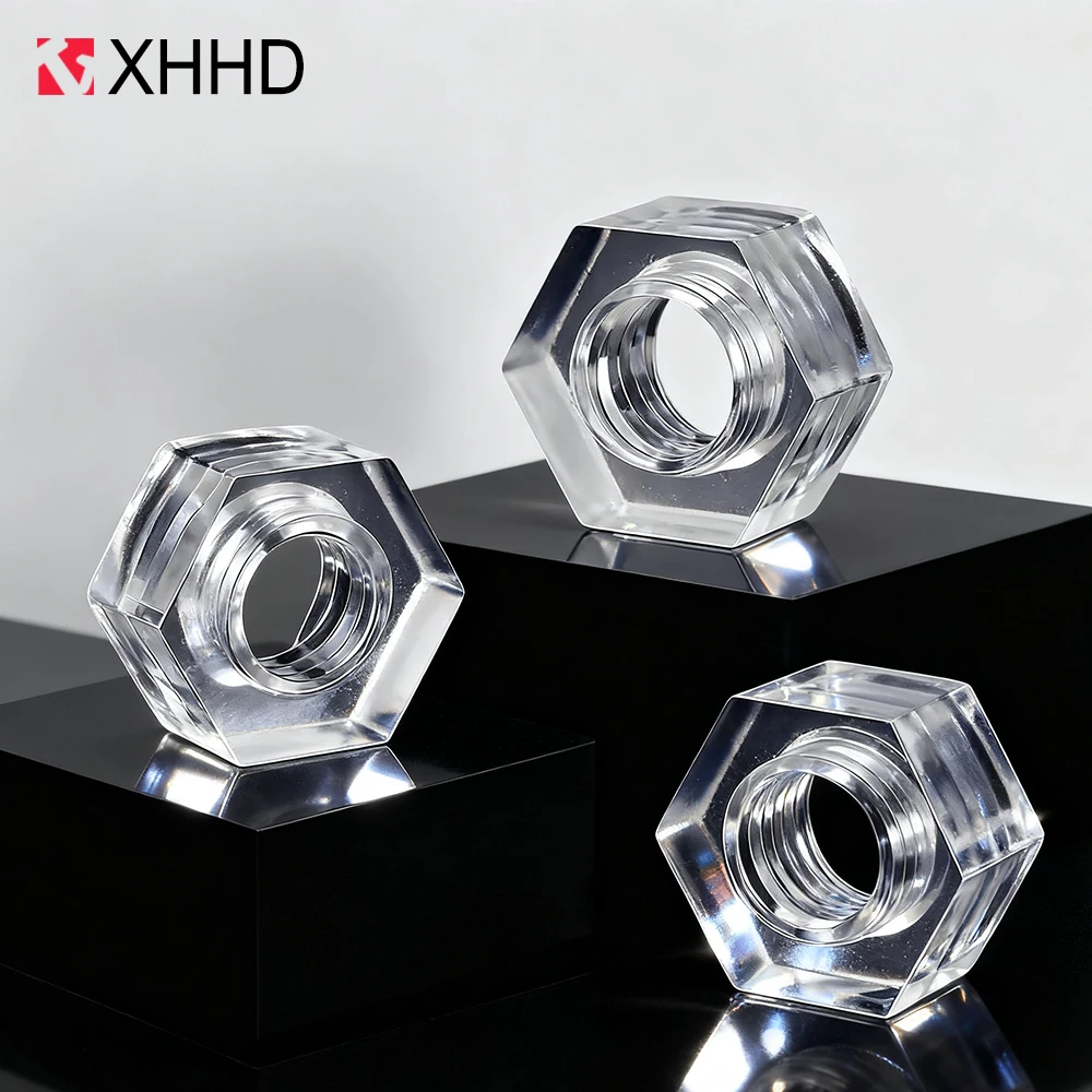 Pc Clear Hex Nut M2…