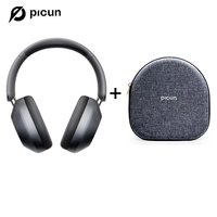 Picun F6 Active Noise Cancelling Wireless Headphones Head Tracking 3D Audio 40mm Hi-Res ANC Bluetooth Headset HIFI APP Control