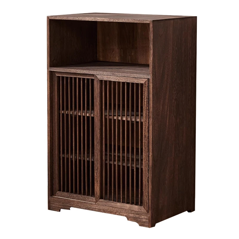 

Solid wood tea cabinet Chines room storage eremony a set storage cabinet side cabinet Duobao