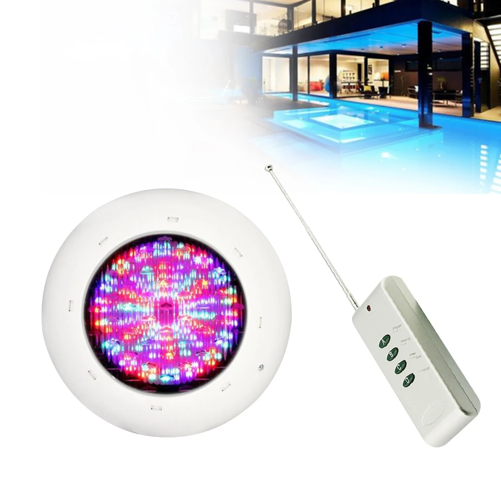 

LOYALHEARTDY Swimming Pool Light 12V 36W RGB LED Underwater Pool Lights IP68 Waterproof Lamp