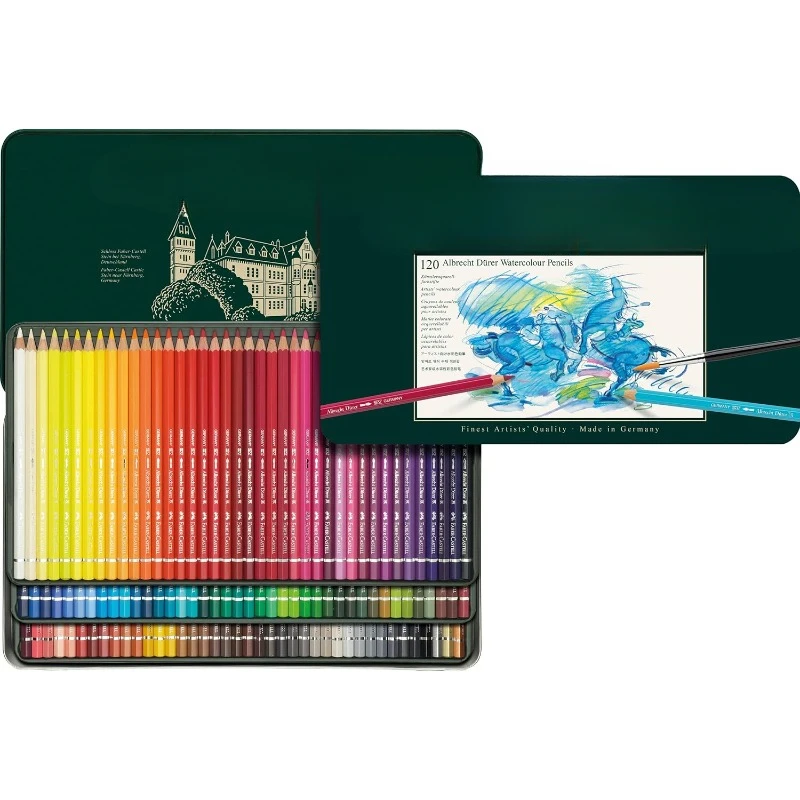 Albrecht Durer 120 Watercolor Pencil Set Tin