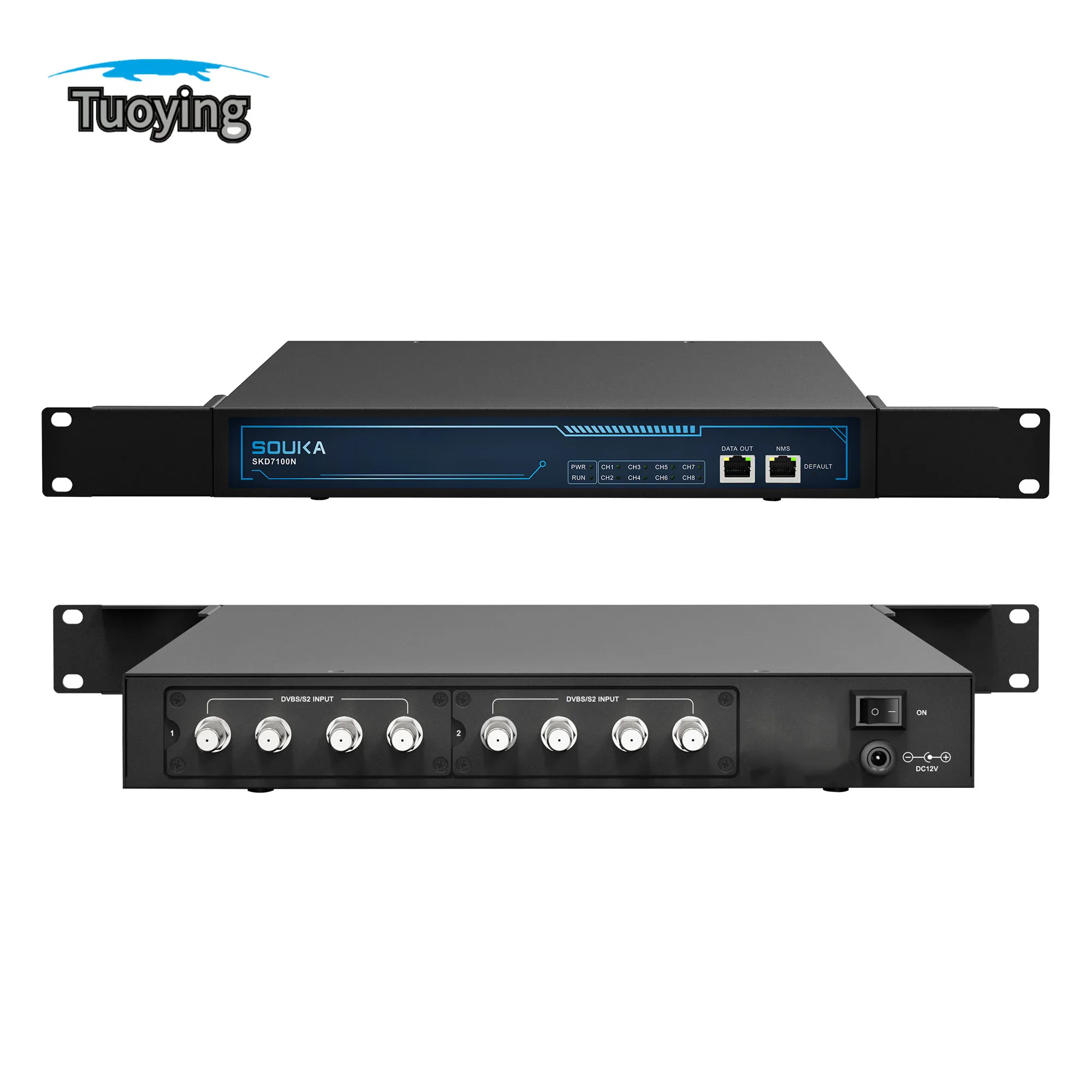 

8 tuner to ip converts satellite signals from a satellite dish or other satellite receiving device to IP streams via UDP or RTP