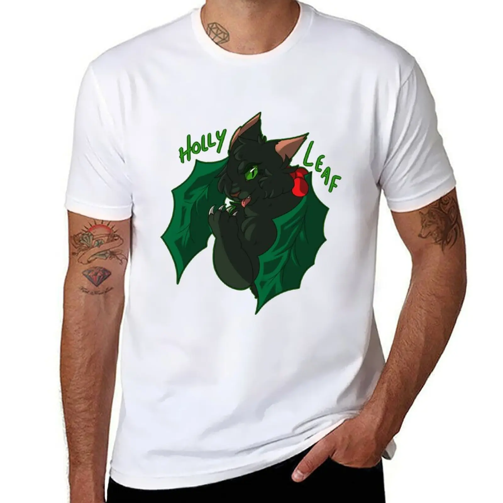 

Warriors - Hollyleaf T-Shirt t shirt man designer t shirts cotton 100% T-Shirt