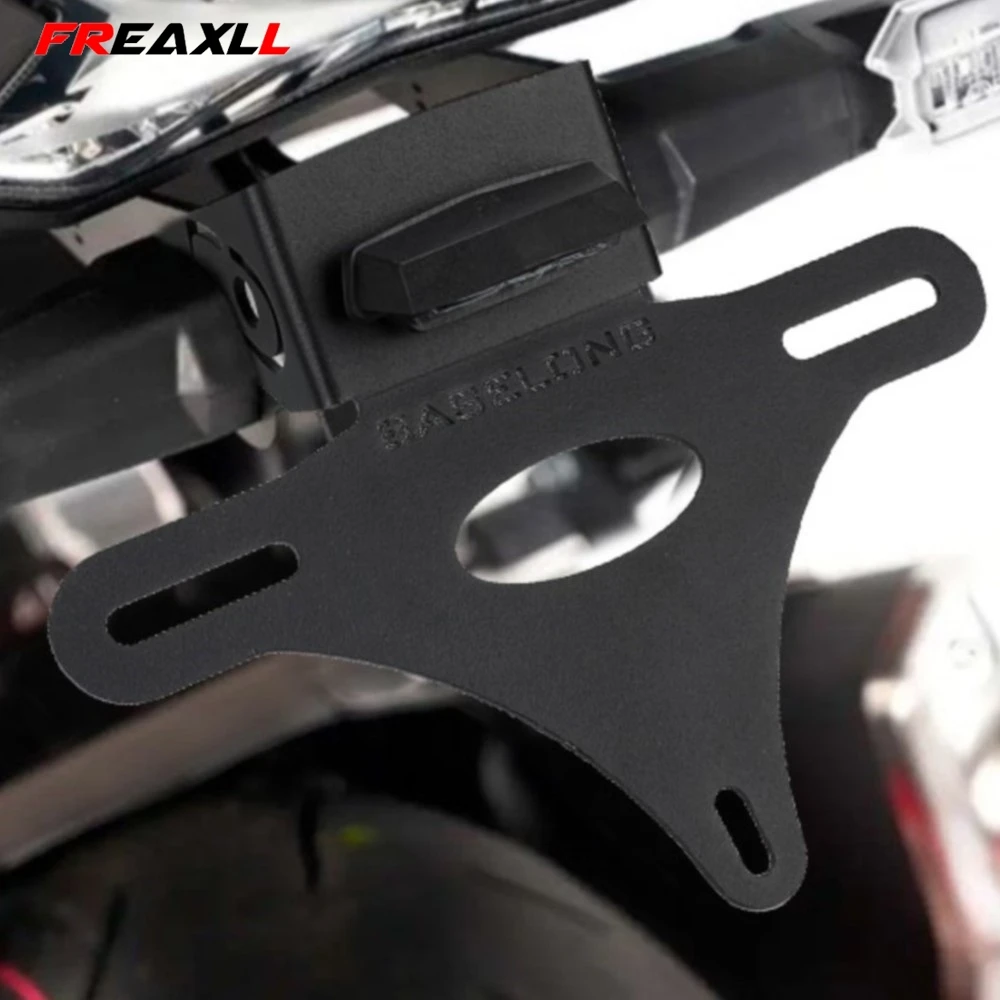 For KAWASAKI Kawasaki Z900 SE / ZH2 2017-2024 2023 Z H2 2025 2026 Motorcycle Accessories License Plate Holder Number Tail Tidy