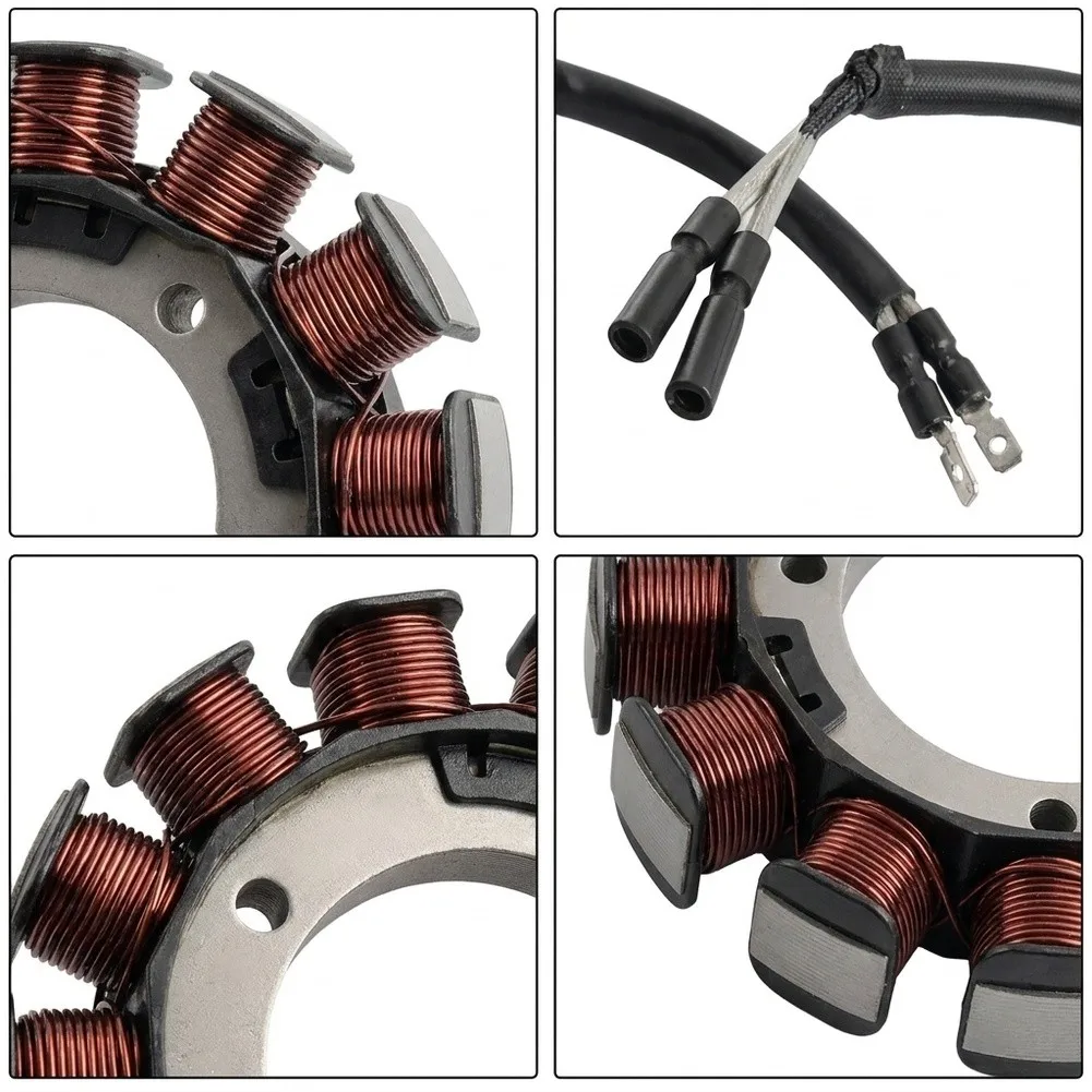 Alternator Stator Unit Stator Coil Alternator Easy Installation Build 17A Charging Output High Durability Design As Show