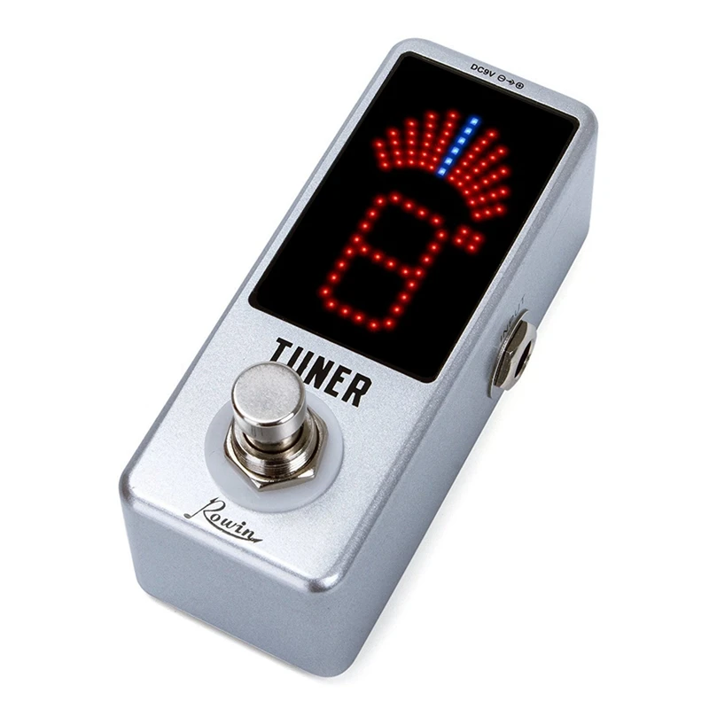 

N17R Mini Guitar Tuner Effect Pedal LED Display Guitar Effect Pedal Guitar Accessories Bass Guitar