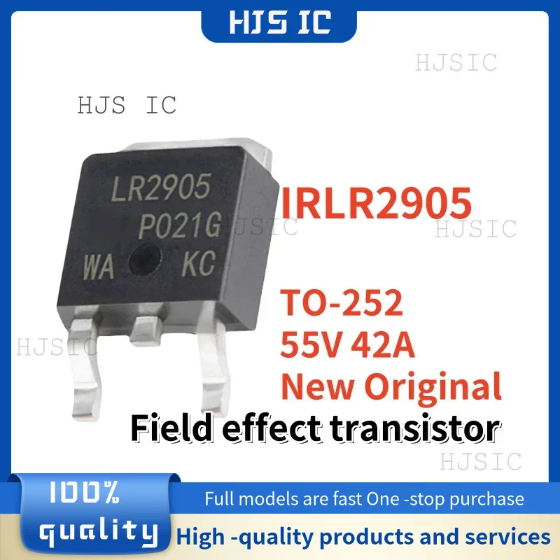 10-100PCS New Original LR2905 IRLR2905PBF IRLR2905 2905 TO-252 55V 42A Field effect transistor In Stock