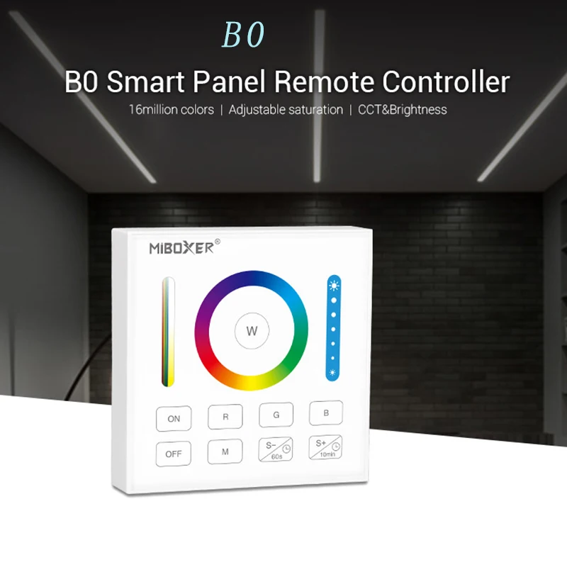 Miboxer Smart Touch Panel Dimmbare Dimmen/CT/RGB/RGBW/RGB + CCT LED Streifen Licht Controller 2,4G wireless Remote Milight