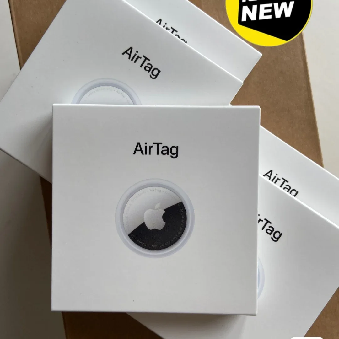 Apple AirTag Track Original Genuine---(Key Finder Search Smart Tag Tracker GPS Label Locator For Children Pet Dogs Cat keychain)