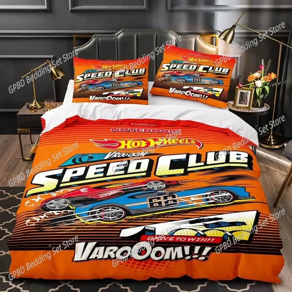 

Monster Truck Hot Wheel 3D NEW Duvet Cover Pillowcase Bedding Set Adult Boy Girl Bedroom Decoration Children Single Double Large