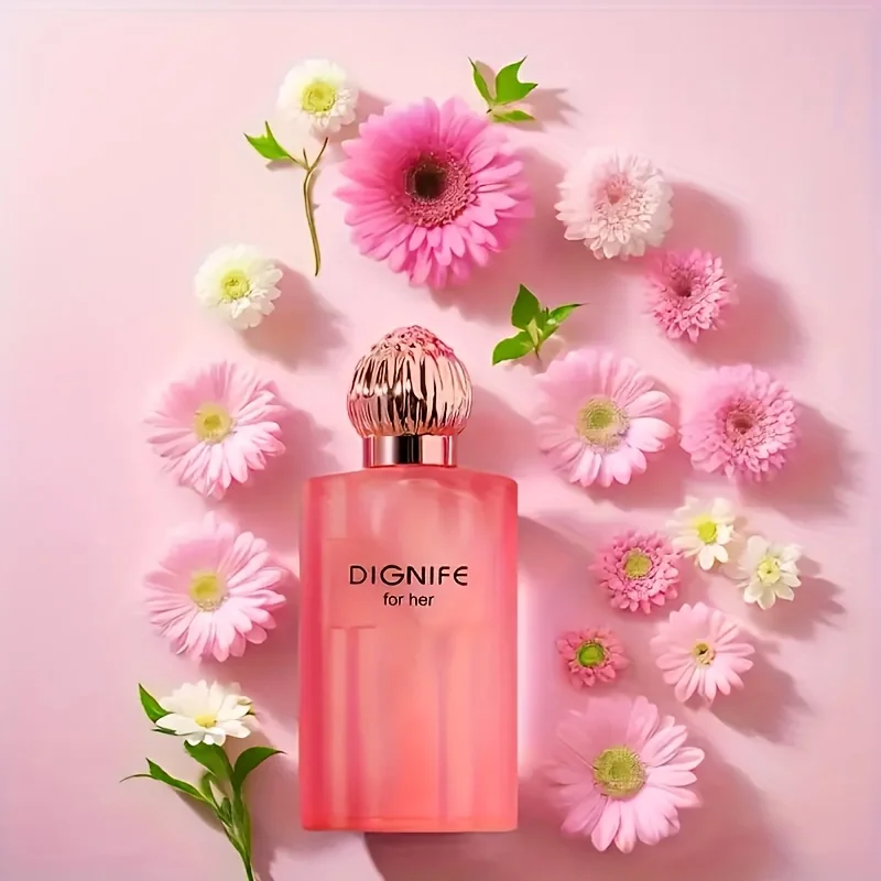 This elegant rose gold eau de toilette for women boasts a long-lasting, fresh floral scent, exuding a rich and romantic aura. It's the perfect choice for birthdays, anniversaries, everyday wear, or special occasions.