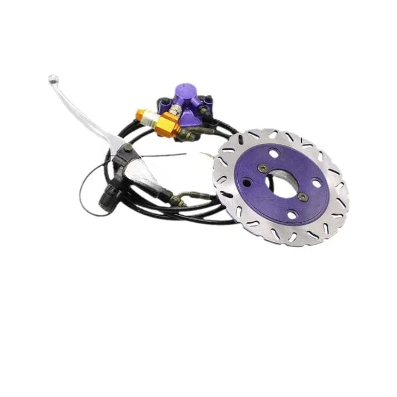 Applicable to the small turtle Yadi electric vehicle modified rear disc brake 110 drum brake to oil brake pump