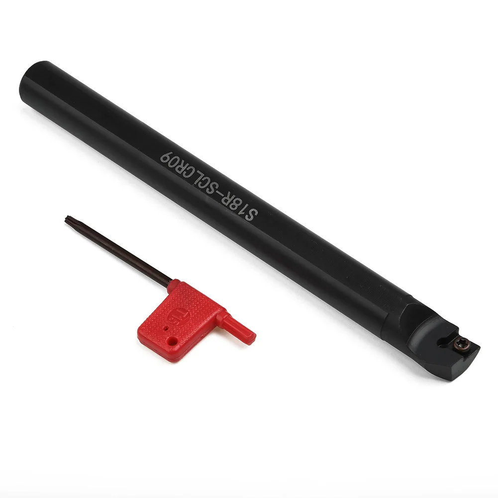 “Americinagem suave y rápida con herramienta de torneado de barra de mandrinado de torno interno S18Q SCLCR09 compatible con insertos CCMT09T3”