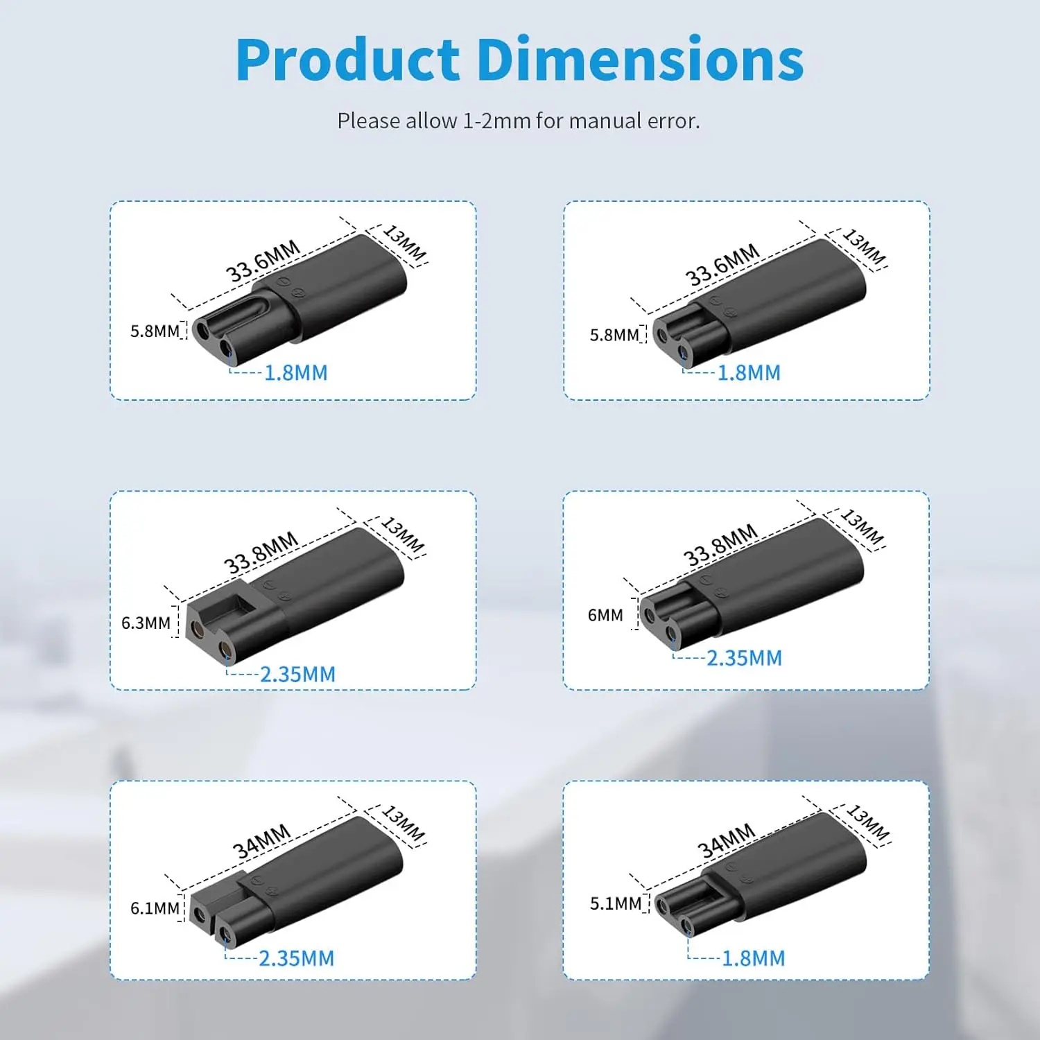 Cavo di alimentazione per rasoio elettrico cavo di ricarica di ricambio USB 5V per tagliacapelli elettrici, tagliacapelli, rasoi, strumenti di